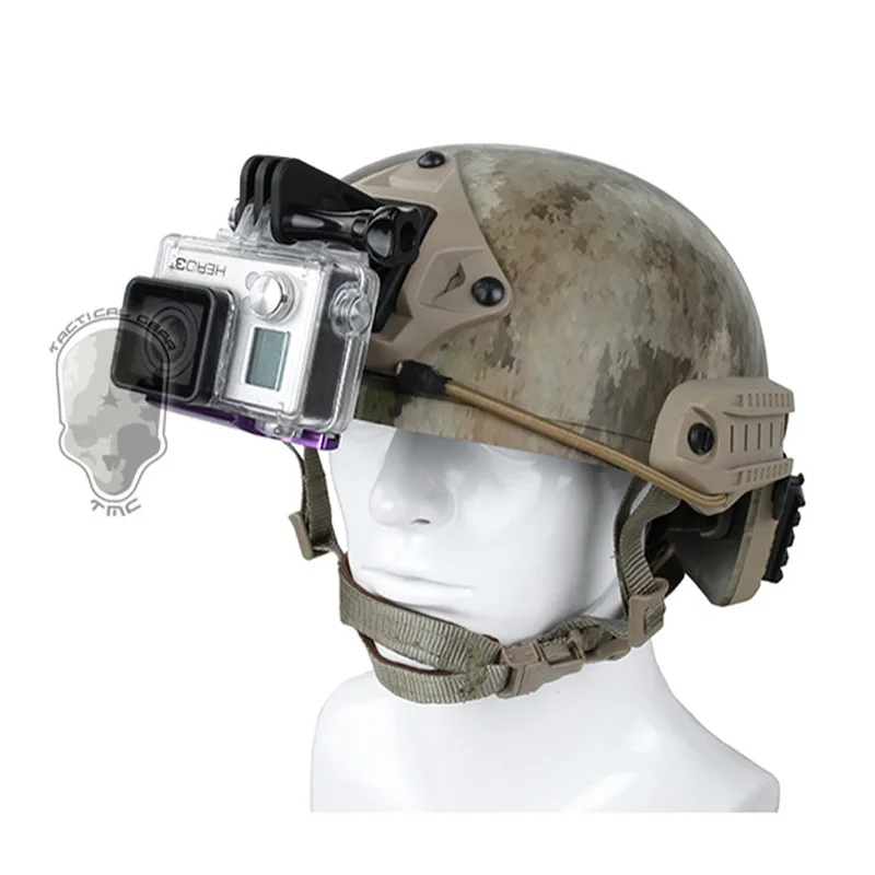 Modular Integrated Communications Casque Fast Helmet Mount Holder Support Case pour le téléphone Sport Appareil Photo Gopro 1 2